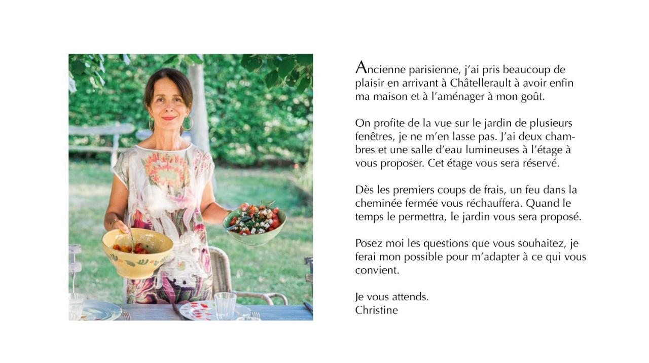La Maison Charmante Châtellerault Zewnętrze zdjęcie